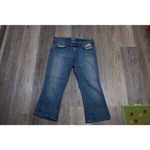 BKE Women’s Bootcut Jeans Size 33 Blue Stretch Denim Buckle